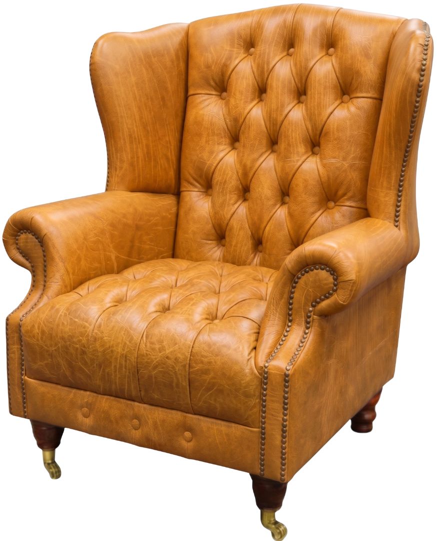 The Dorchester Chesterfield Queen Anne Chair