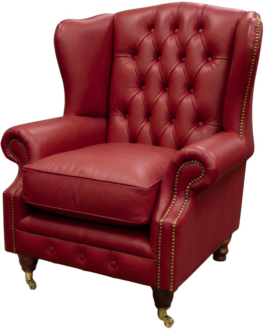 The Dorchester Chesterfield Queen Anne Chair