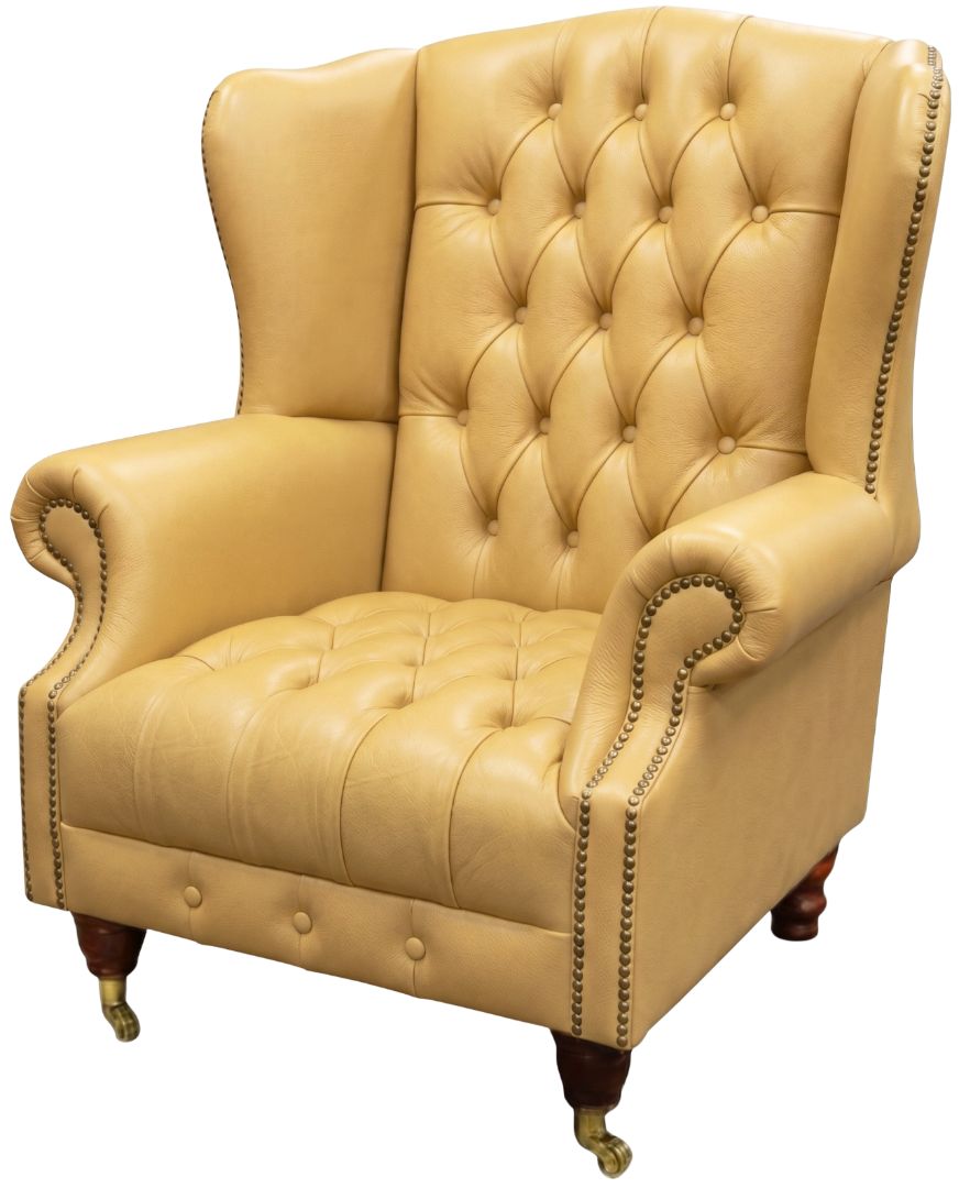 The Dorchester Chesterfield Queen Anne Chair