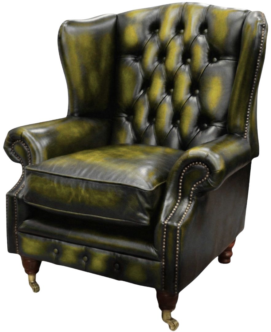 The Dorchester Chesterfield Queen Anne Chair