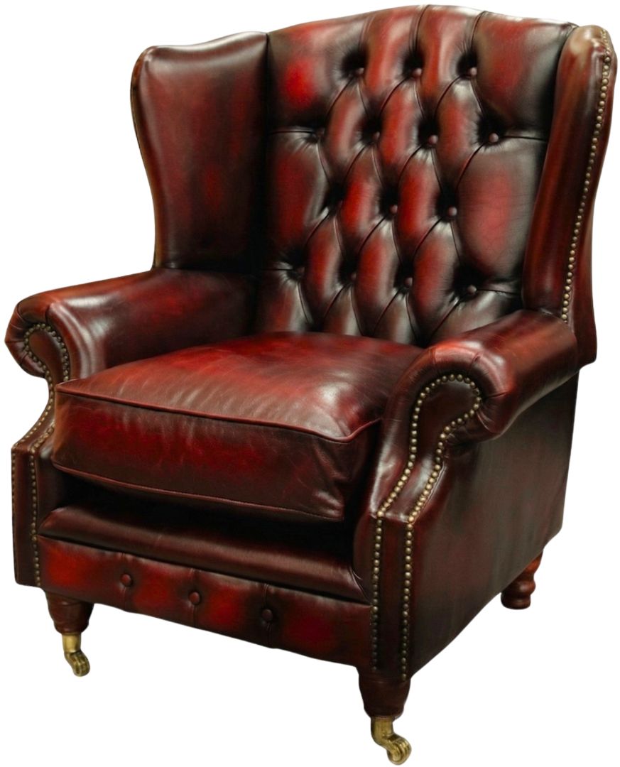 The Dorchester Chesterfield Queen Anne Chair