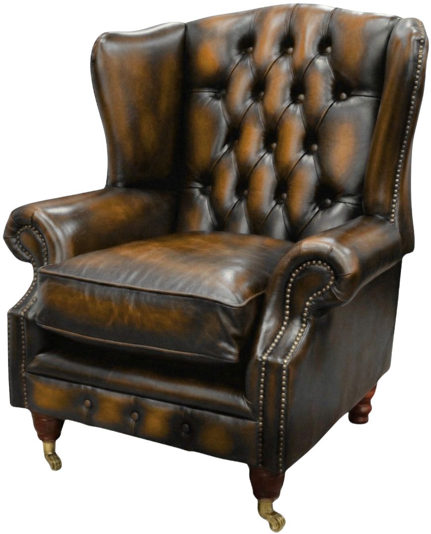 The Dorchester Chesterfield Queen Anne Chair