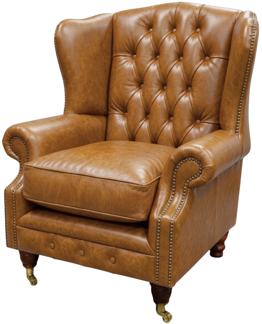 The Dorchester Chesterfield Queen Anne Chair