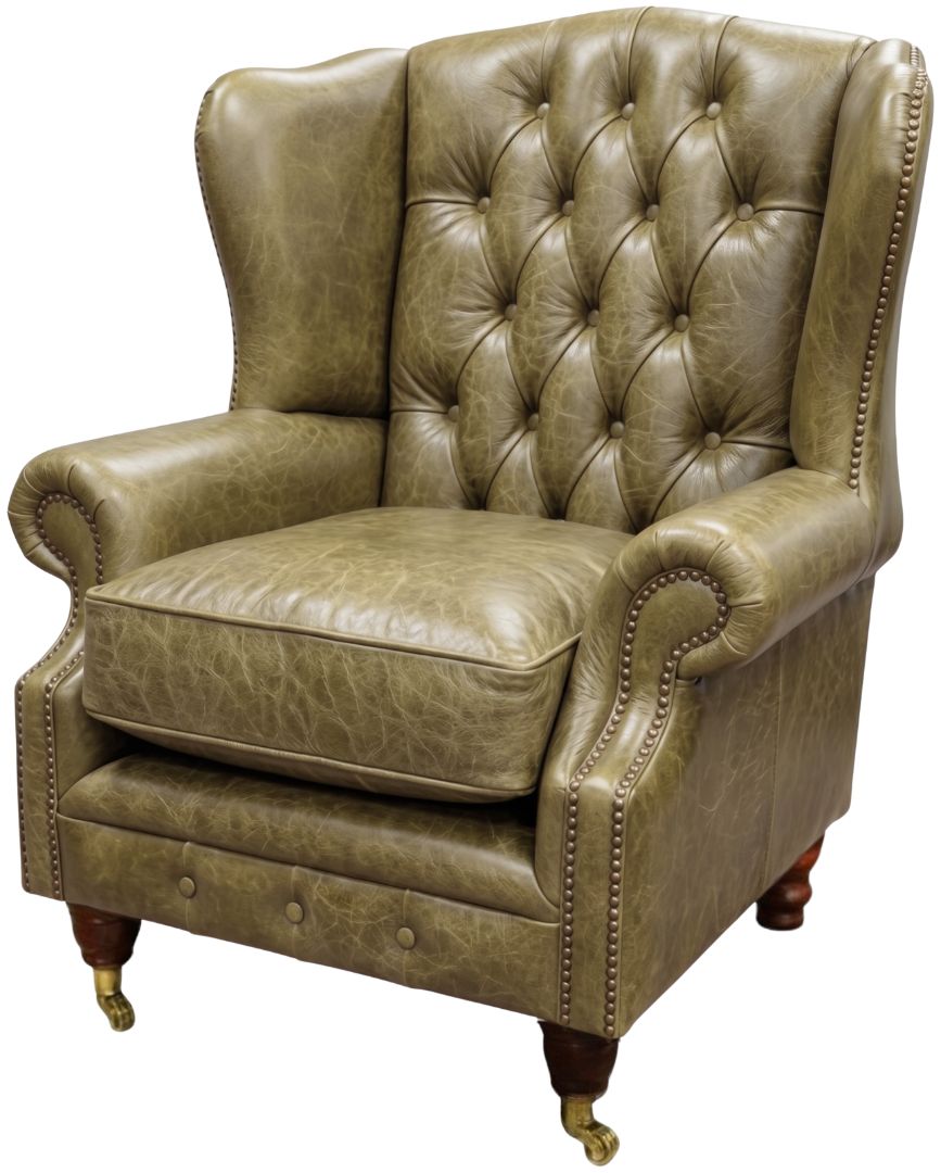 The Dorchester Chesterfield Queen Anne Chair
