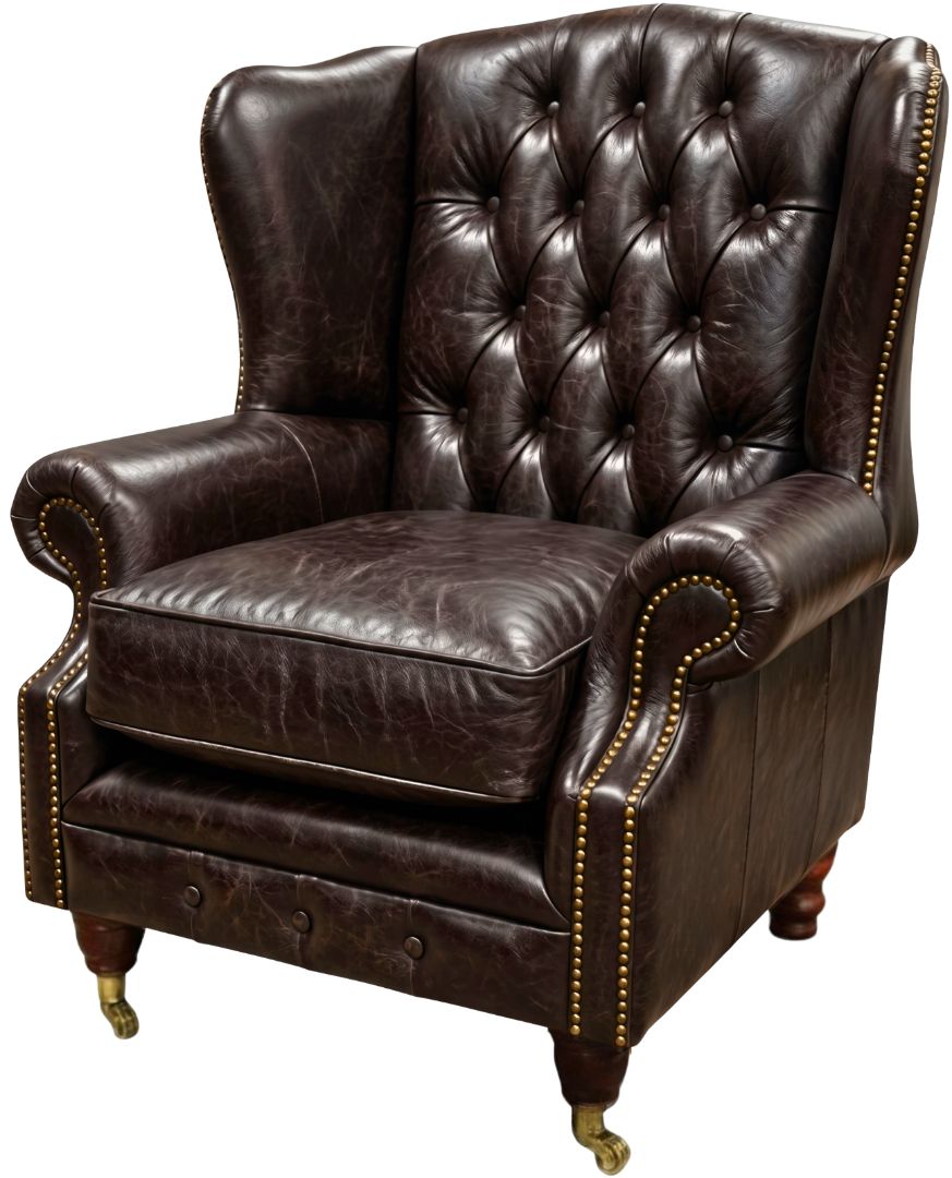 The Dorchester Chesterfield Queen Anne Chair
