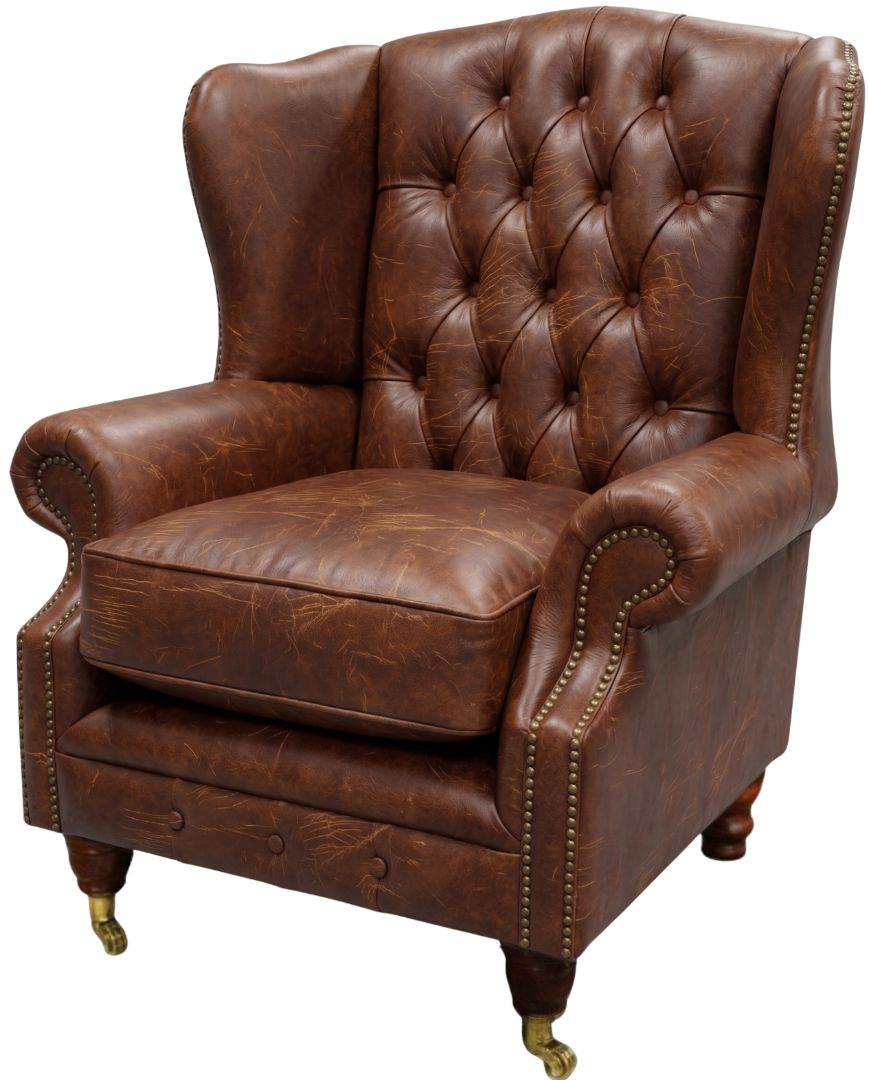 The Dorchester Chesterfield Queen Anne Chair