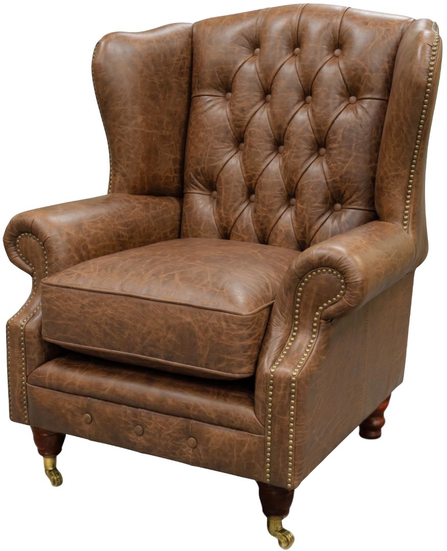 The Dorchester Chesterfield Queen Anne Chair