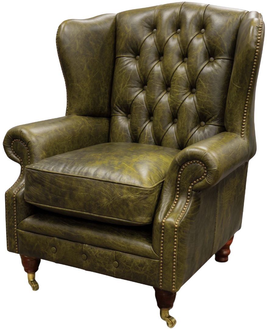 The Dorchester Chesterfield Queen Anne Chair