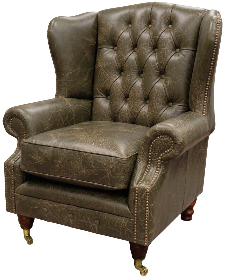The Dorchester Chesterfield Queen Anne Chair