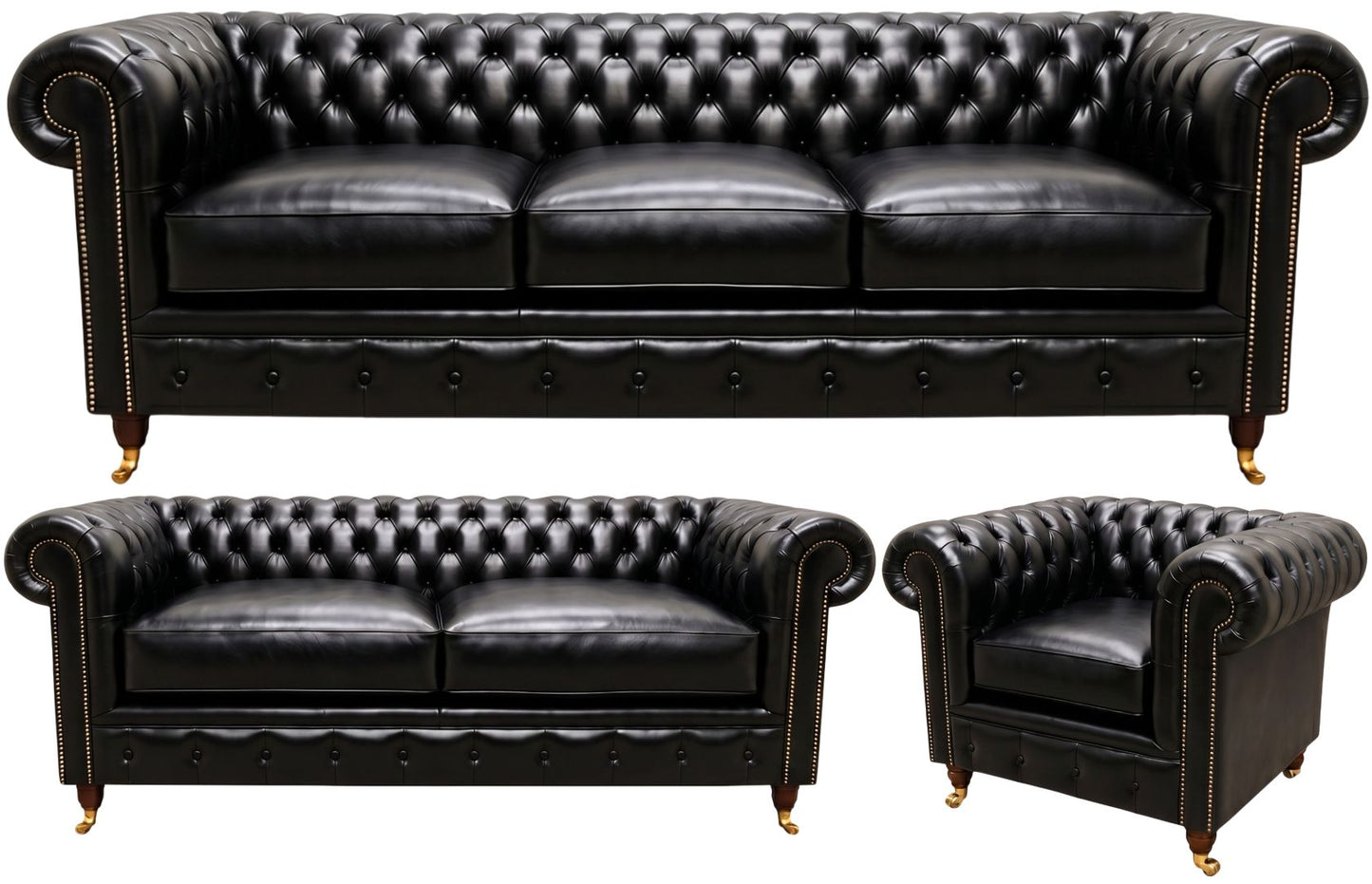 The Dorchester Chesterfield 3 Piece Suite