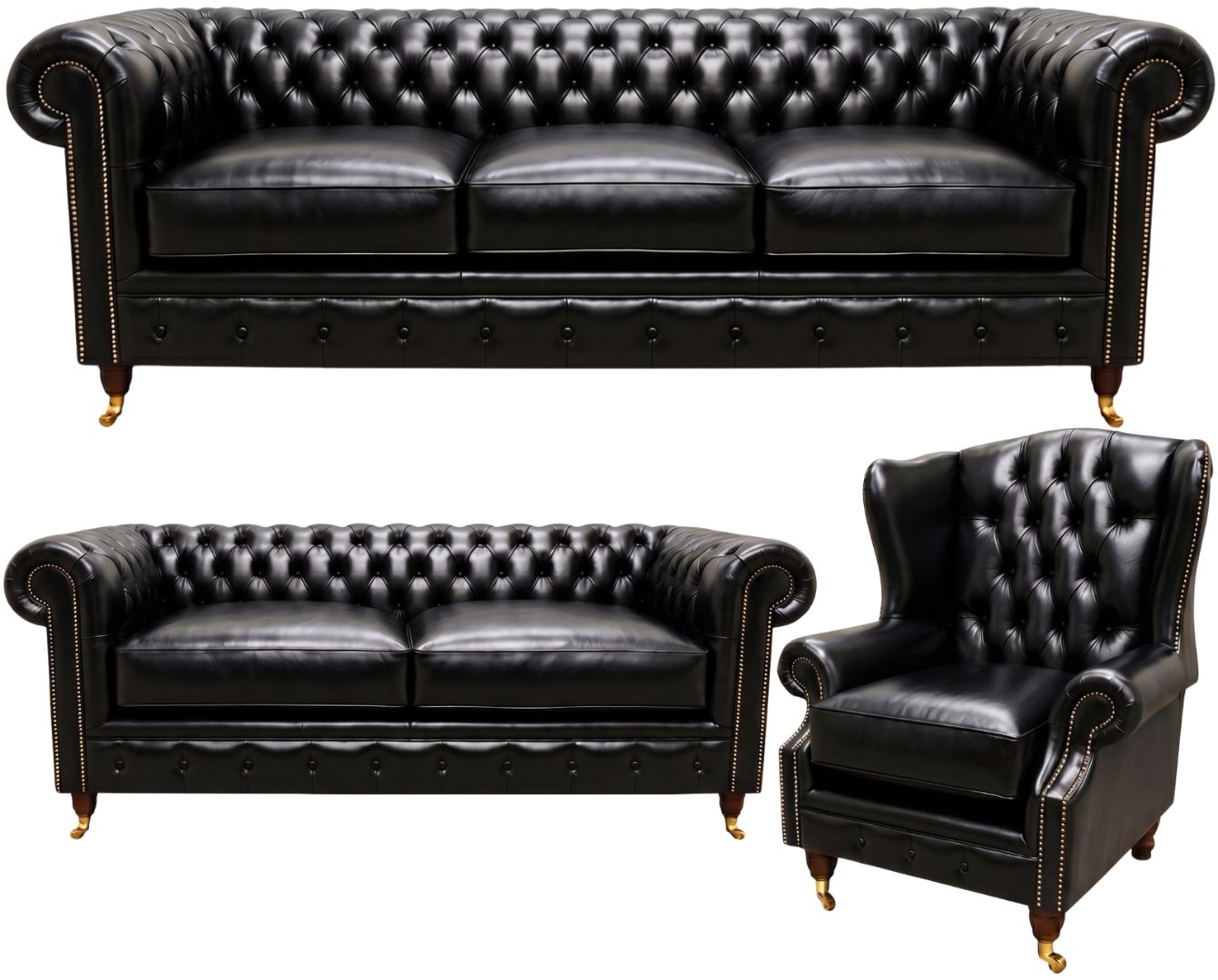 The Dorchester Chesterfield 3 Piece Suite