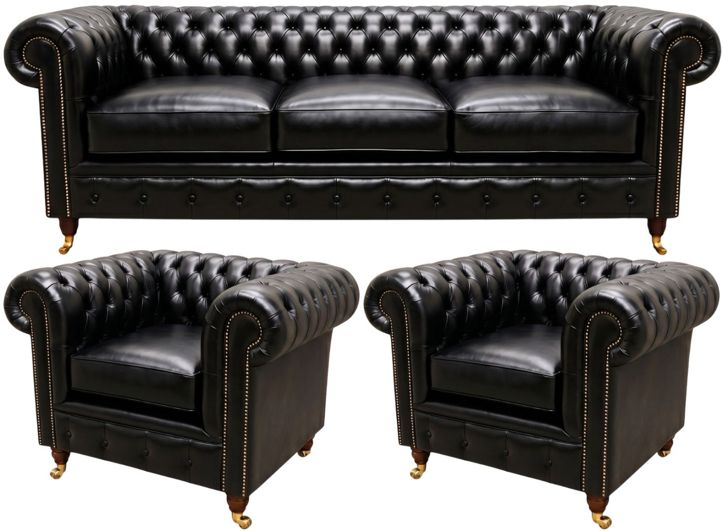The Dorchester Chesterfield 3 Piece Suite