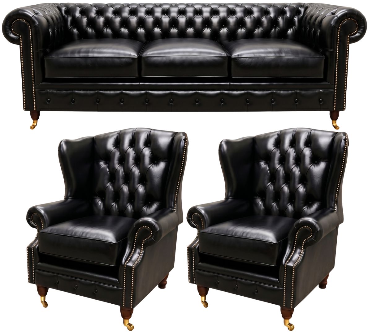 The Dorchester Chesterfield 3 Piece Suite