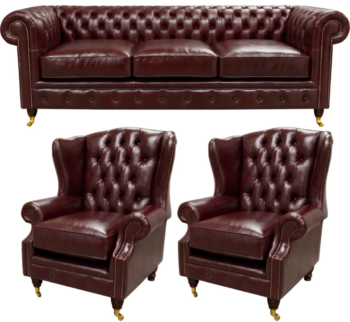 The Dorchester Chesterfield 3 Piece Suite