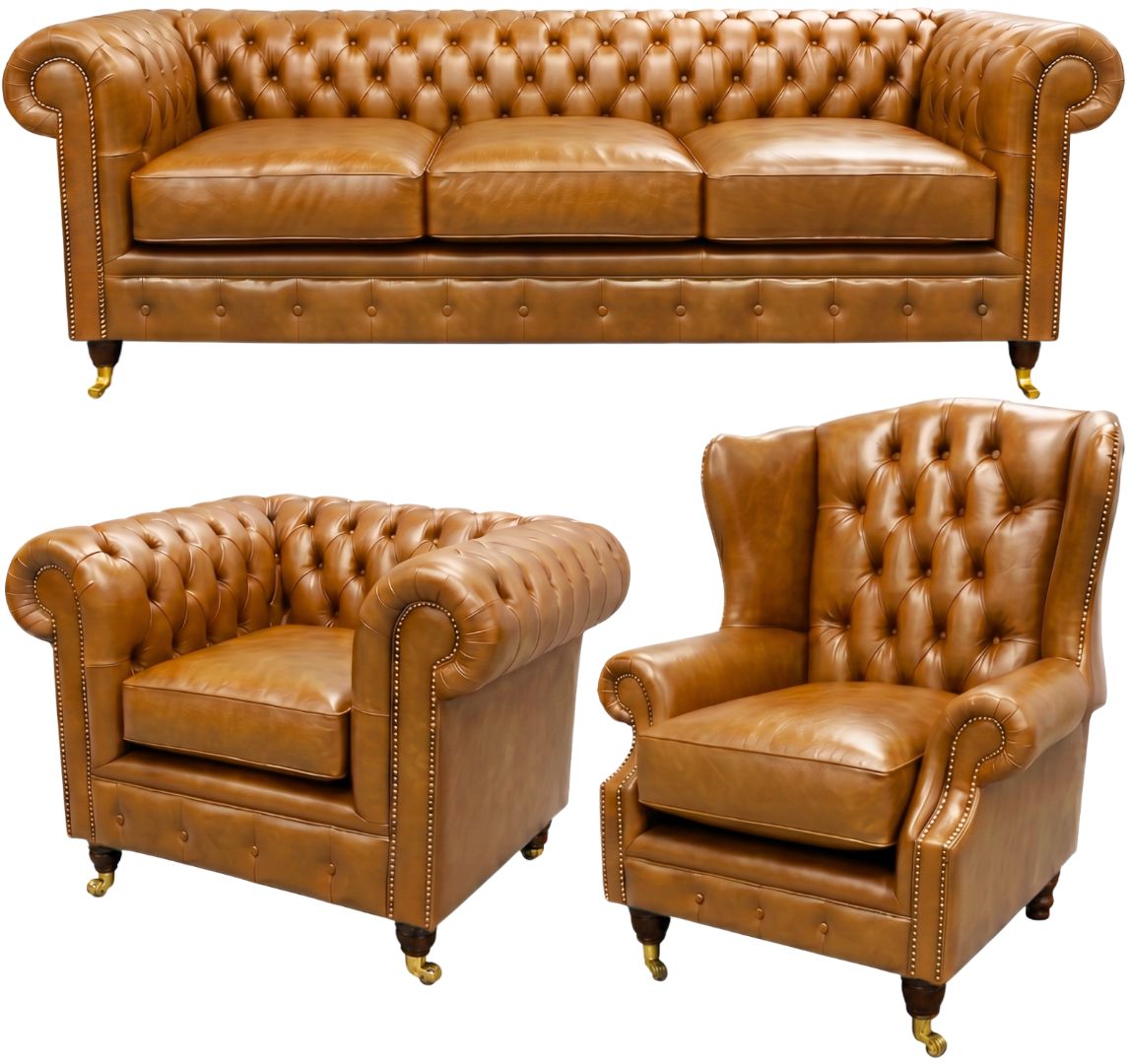 The Dorchester Chesterfield 3 Piece Suite