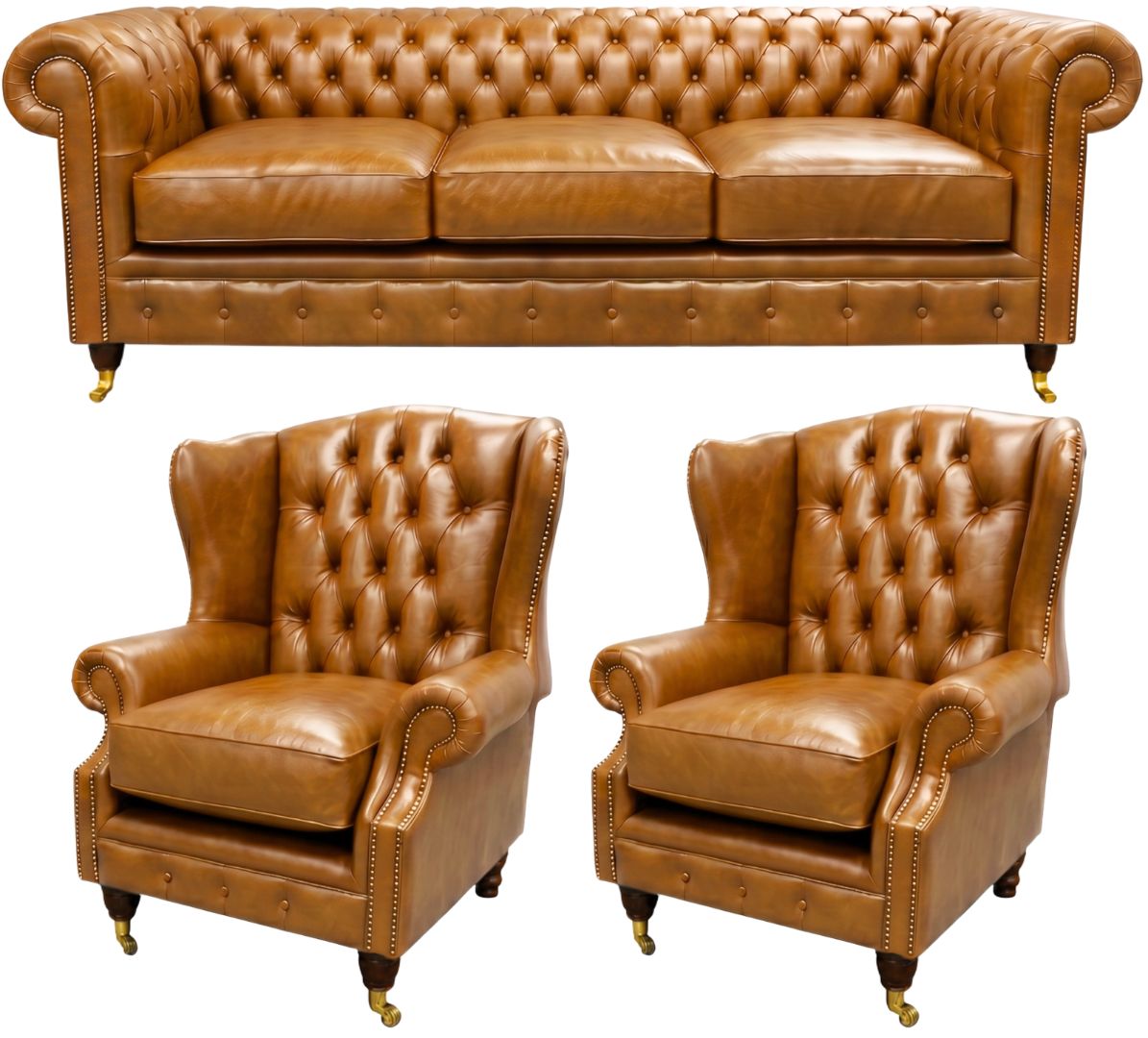 The Dorchester Chesterfield 3 Piece Suite
