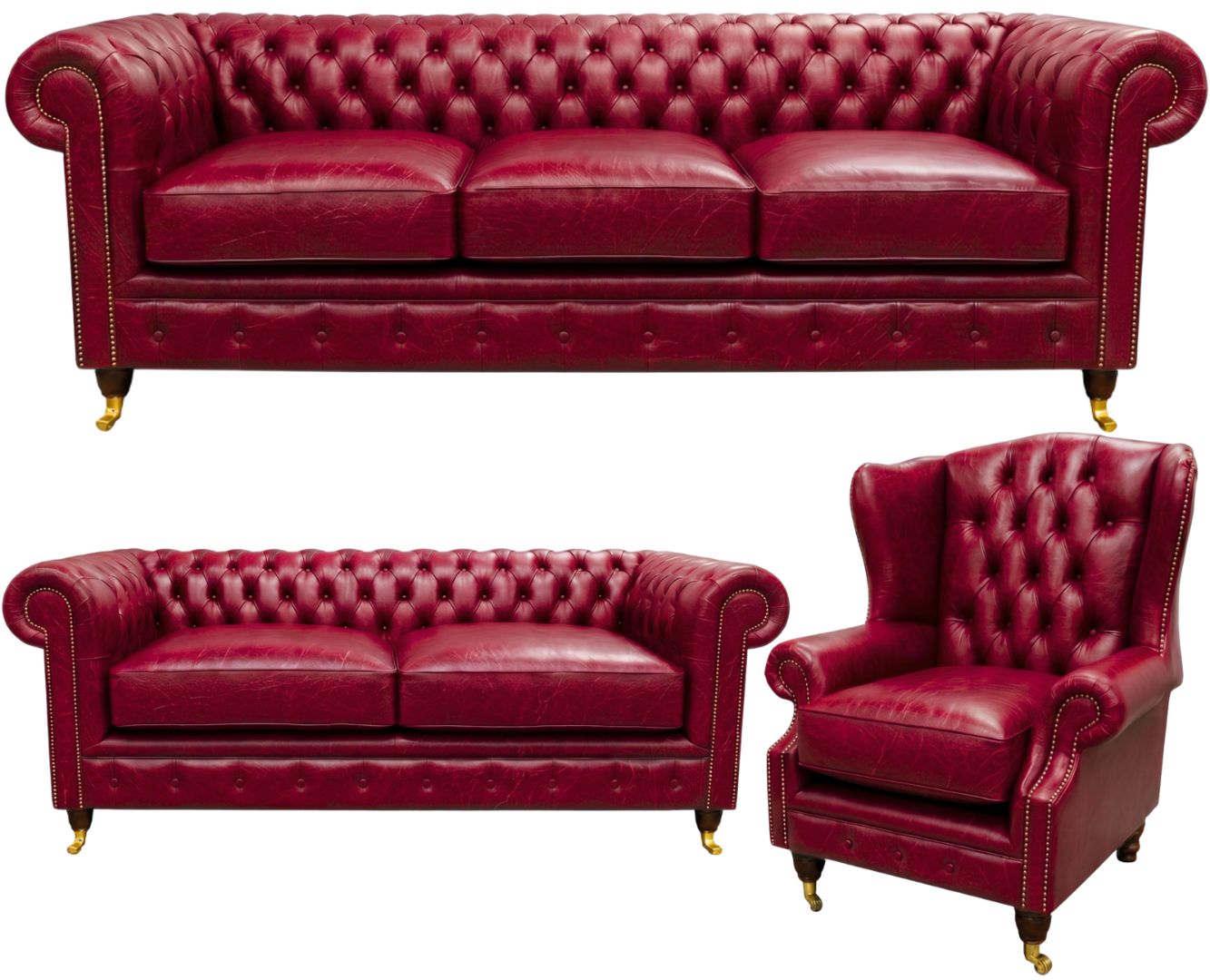 The Dorchester Chesterfield 3 Piece Suite