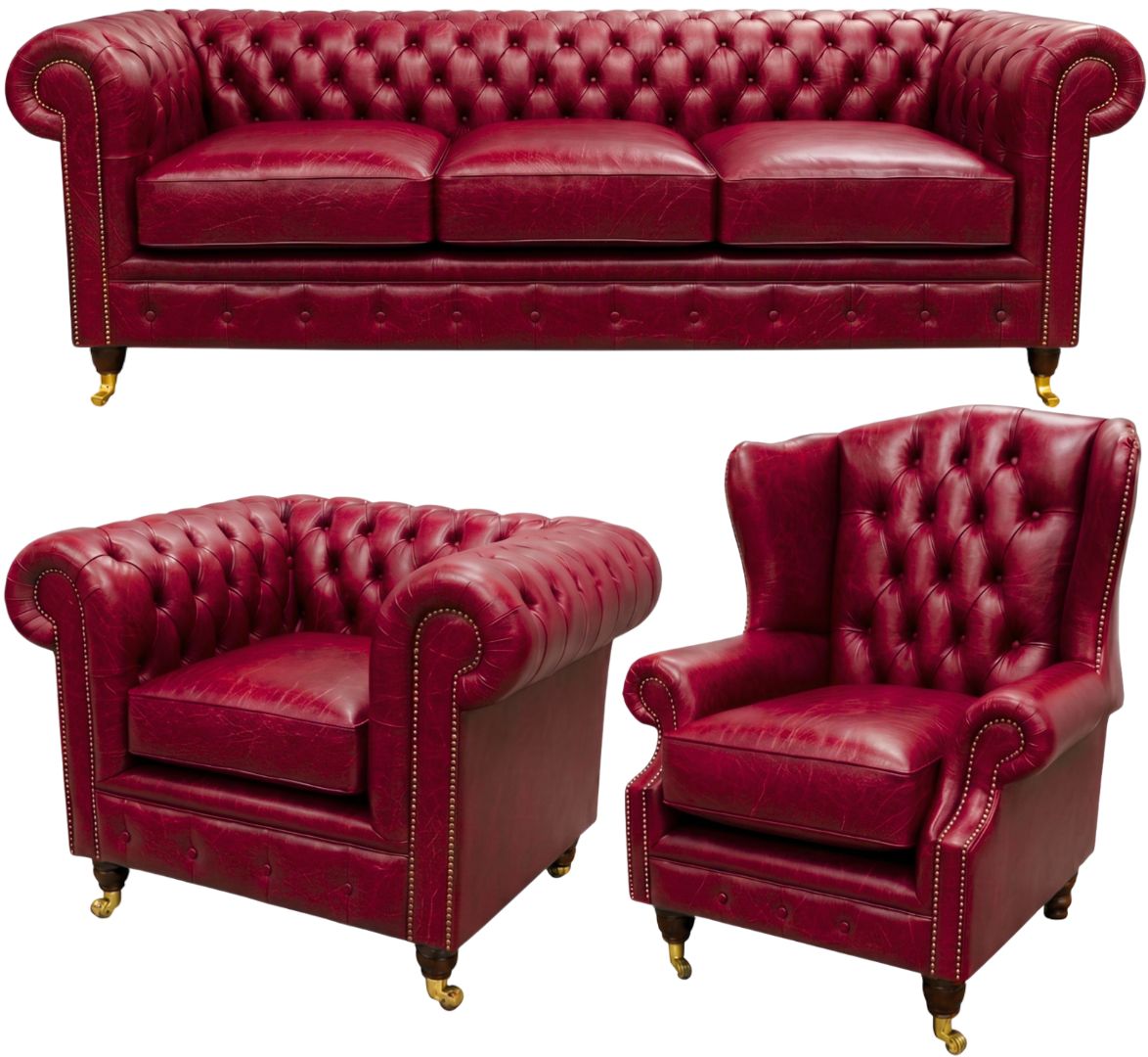 The Dorchester Chesterfield 3 Piece Suite