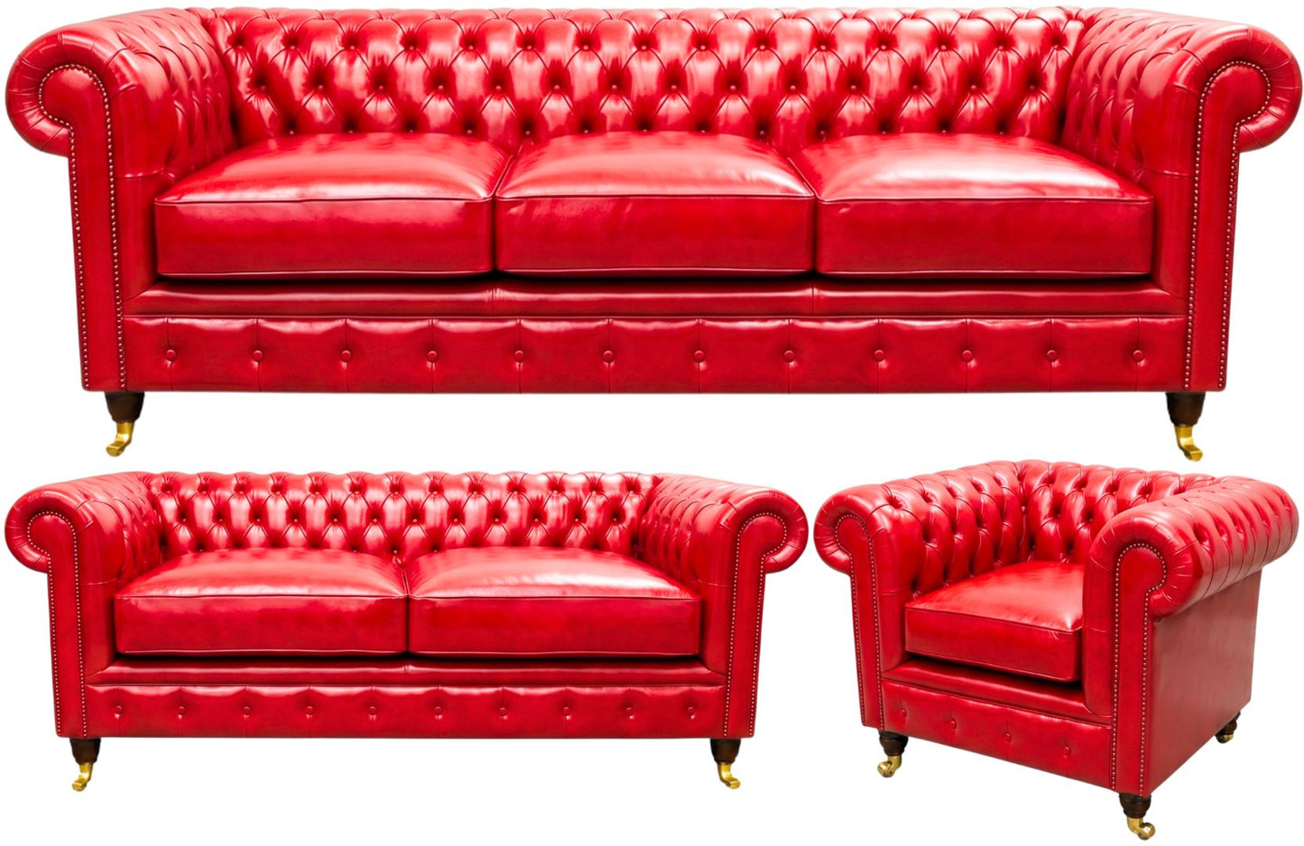 The Dorchester Chesterfield 3 Piece Suite