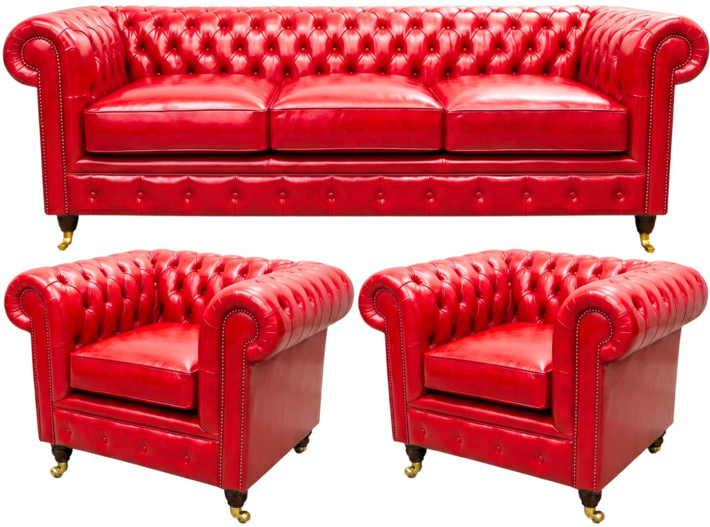 The Dorchester Chesterfield 3 Piece Suite