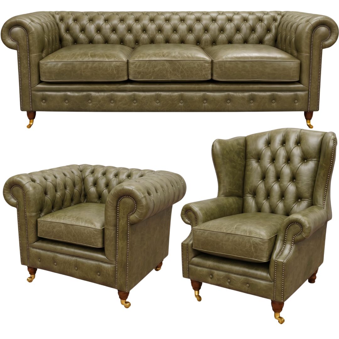 The Dorchester Chesterfield 3 Piece Suite