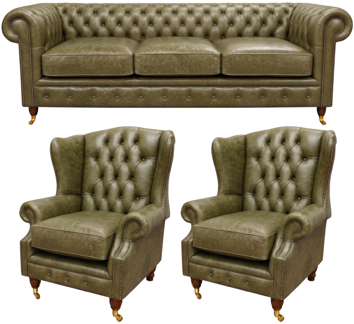 The Dorchester Chesterfield 3 Piece Suite