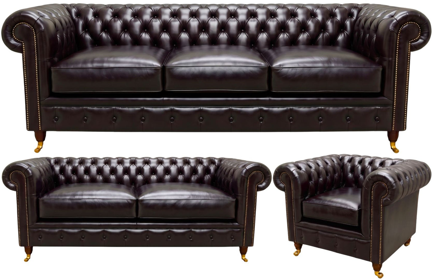 The Dorchester Chesterfield 3 Piece Suite
