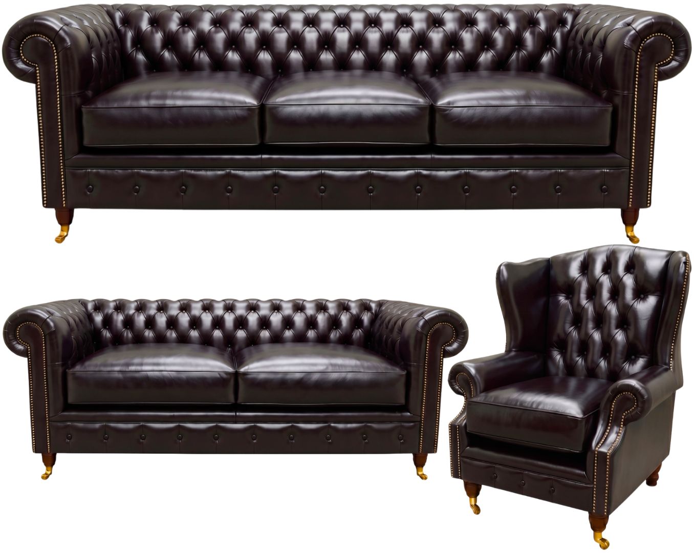 The Dorchester Chesterfield 3 Piece Suite