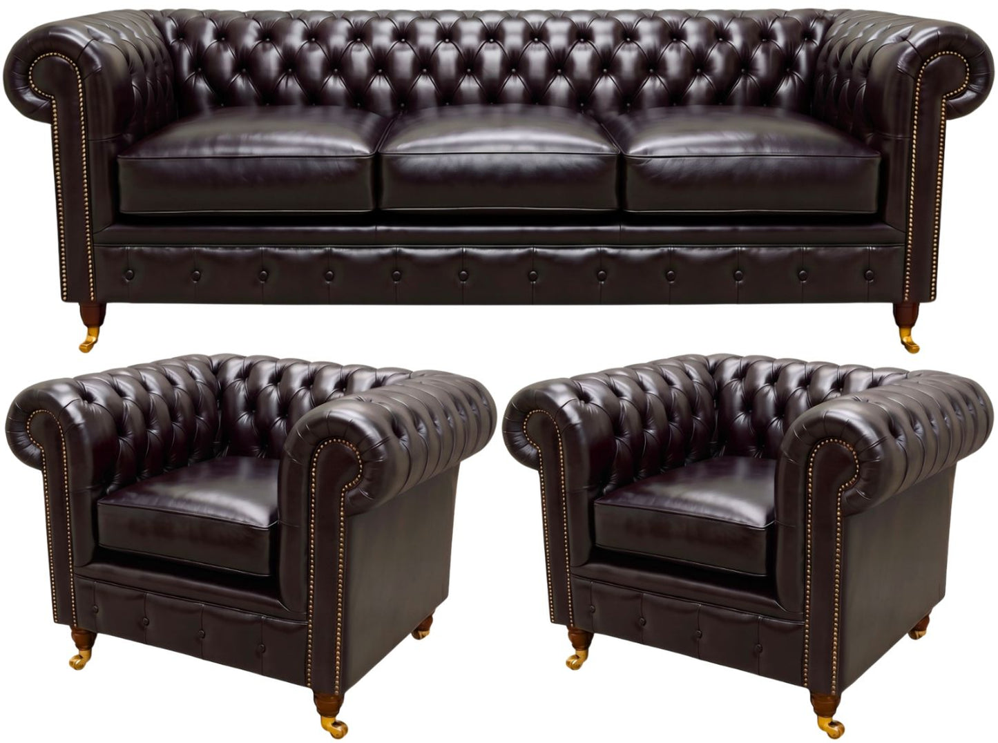 The Dorchester Chesterfield 3 Piece Suite