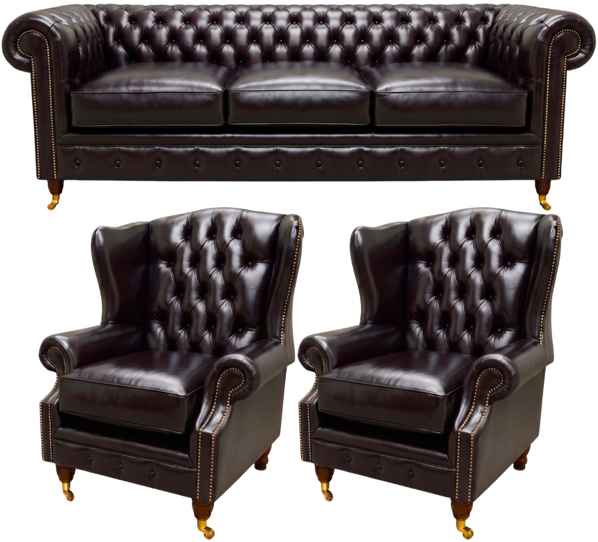 The Dorchester Chesterfield 3 Piece Suite