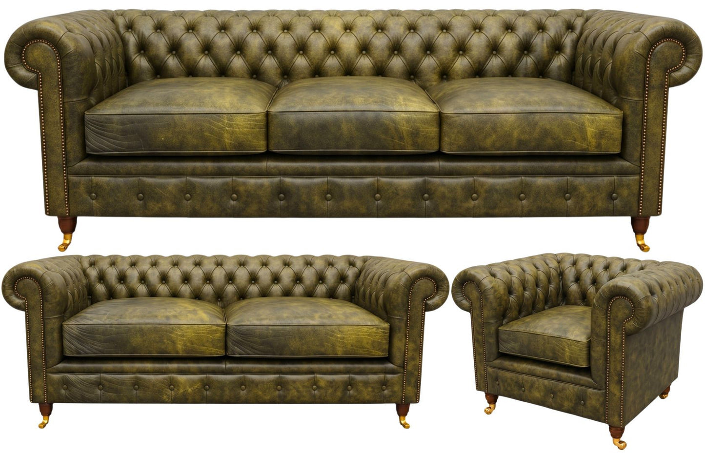 The Dorchester Chesterfield 3 Piece Suite