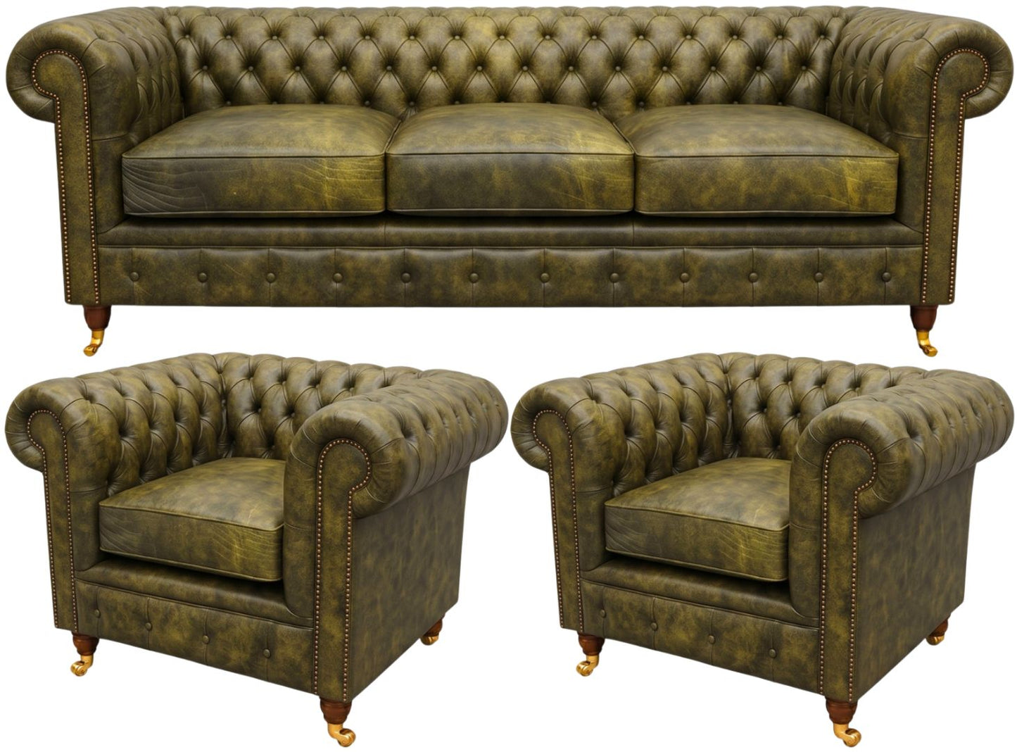 The Dorchester Chesterfield 3 Piece Suite