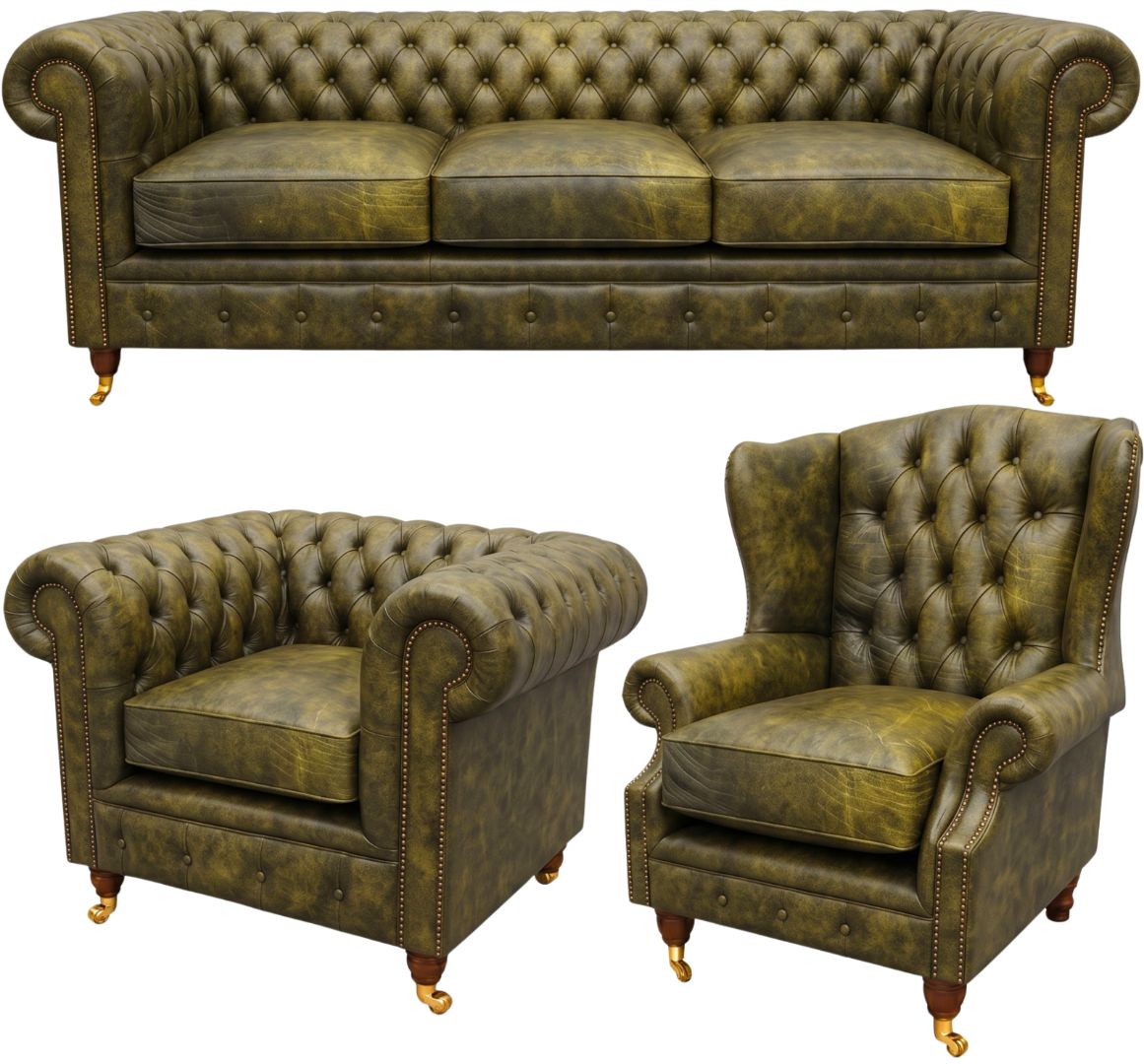 The Dorchester Chesterfield 3 Piece Suite
