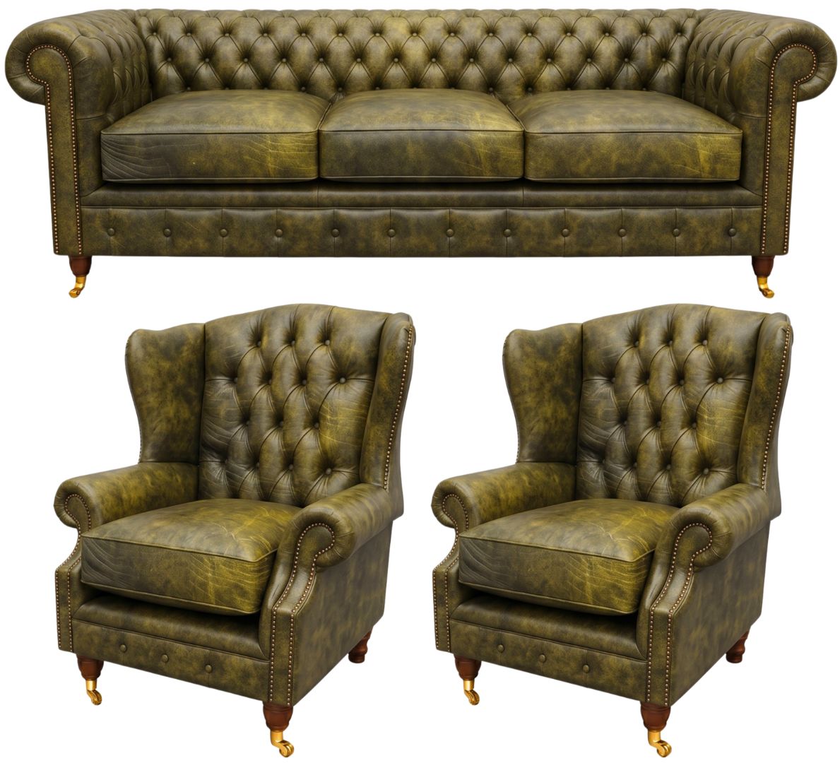 The Dorchester Chesterfield 3 Piece Suite