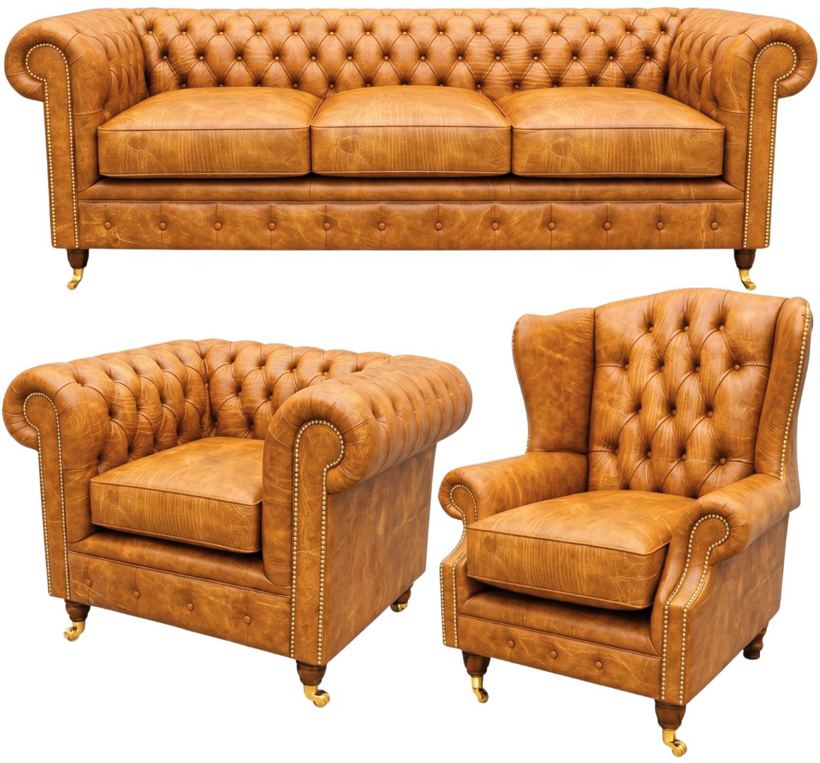 The Dorchester Chesterfield 3 Piece Suite