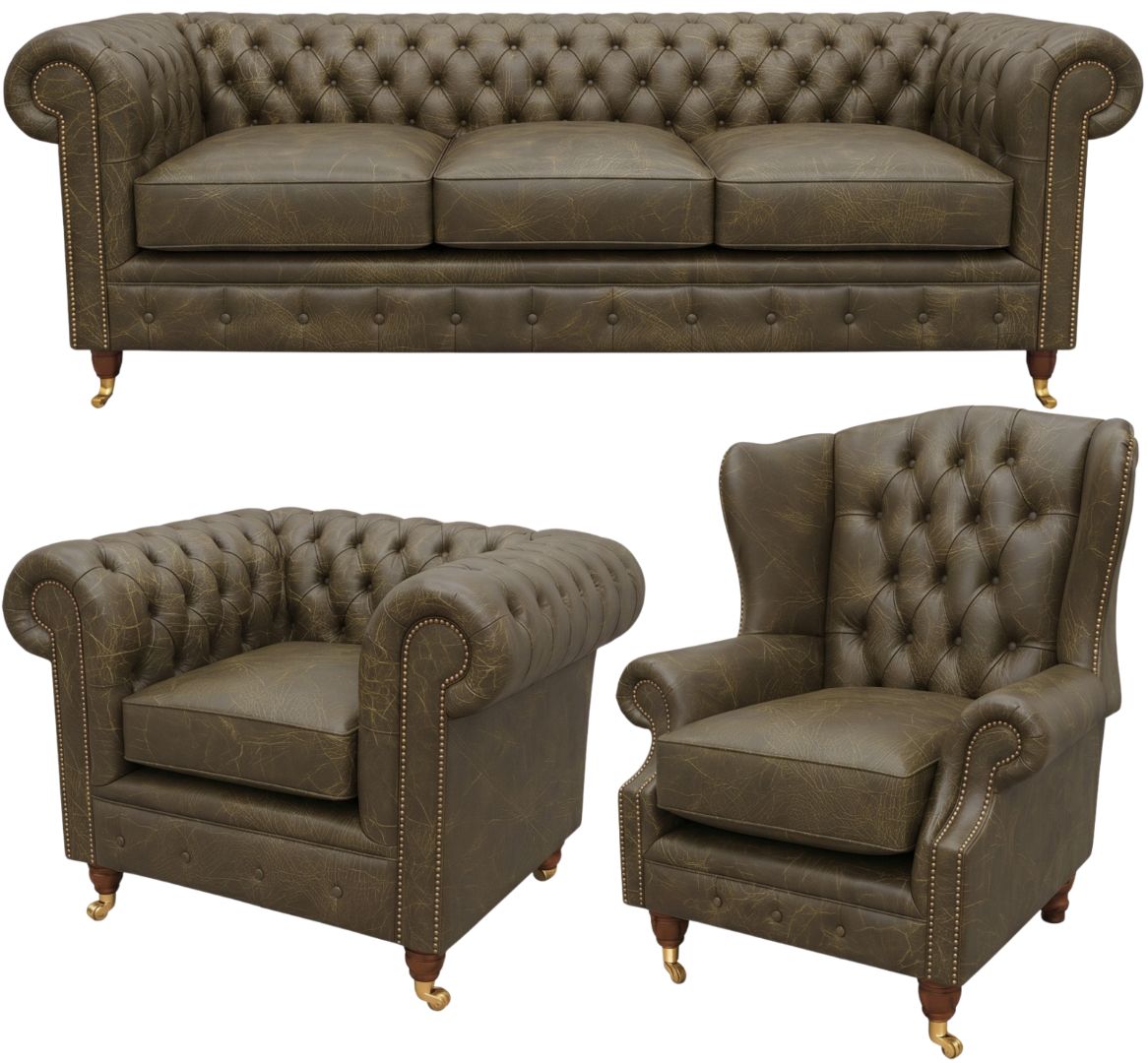 The Dorchester Chesterfield 3 Piece Suite