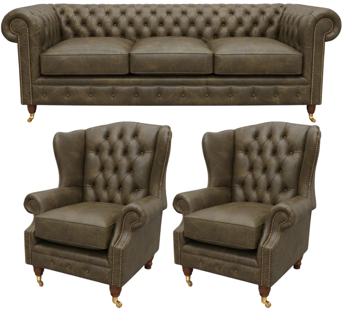 The Dorchester Chesterfield 3 Piece Suite