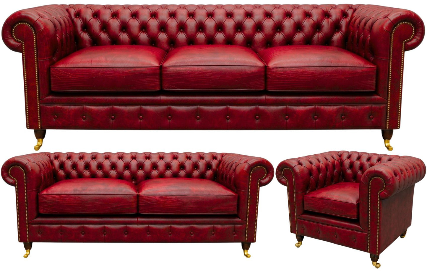 The Dorchester Chesterfield 3 Piece Suite