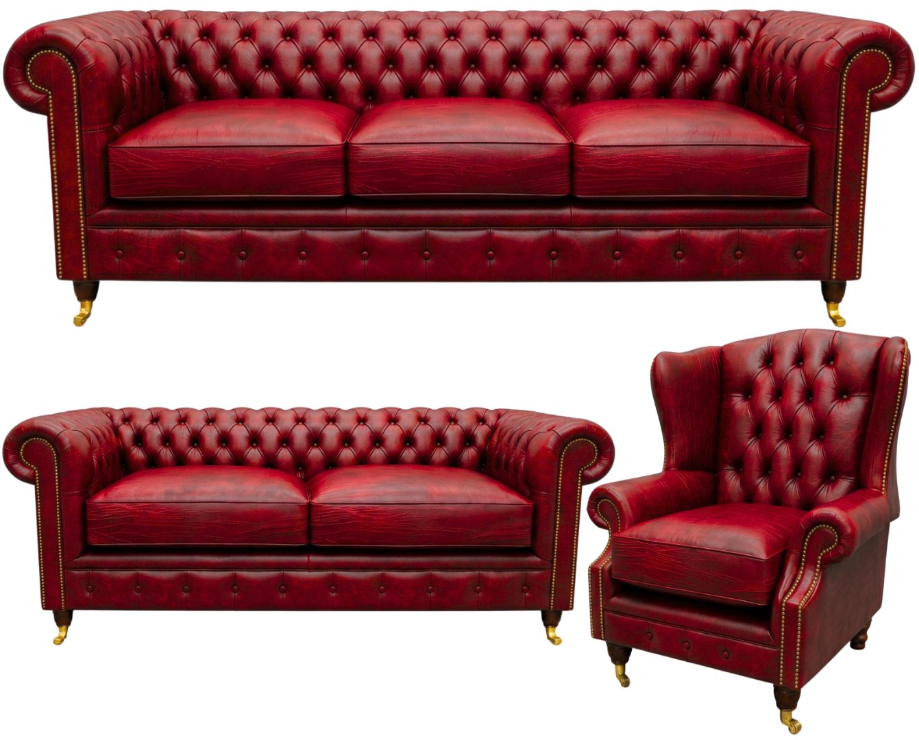 The Dorchester Chesterfield 3 Piece Suite