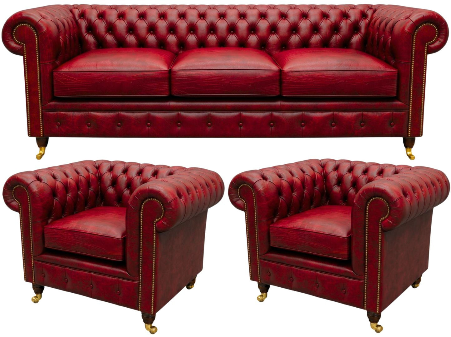 The Dorchester Chesterfield 3 Piece Suite
