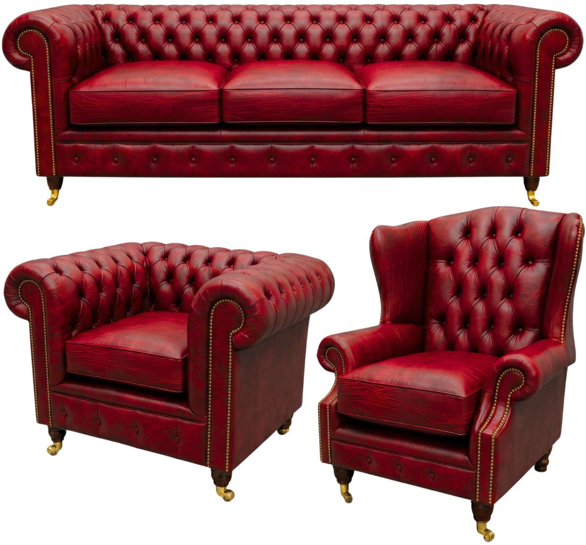 The Dorchester Chesterfield 3 Piece Suite