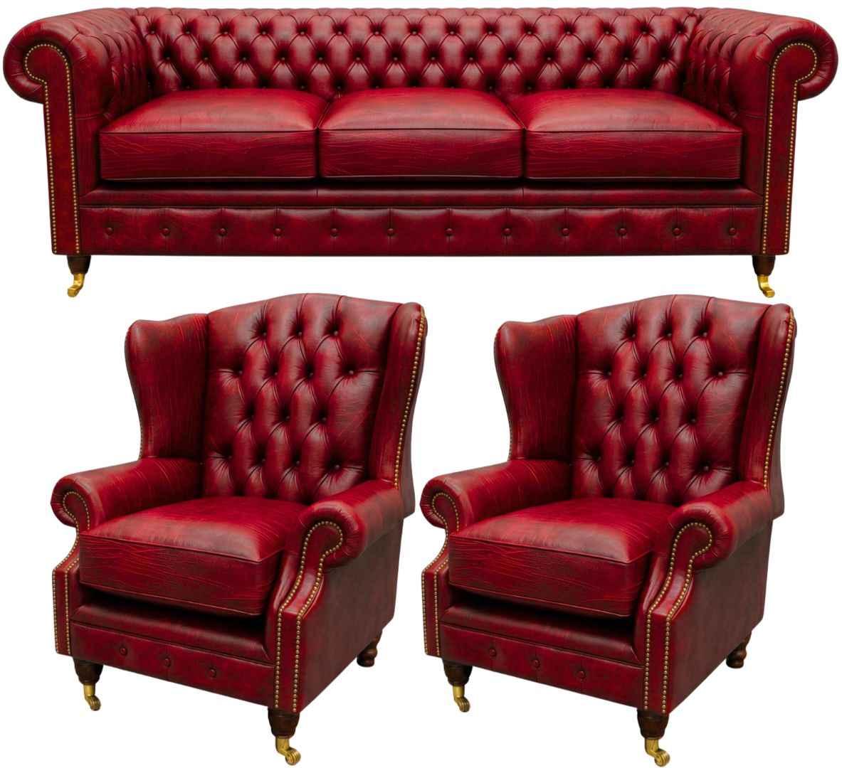 The Dorchester Chesterfield 3 Piece Suite
