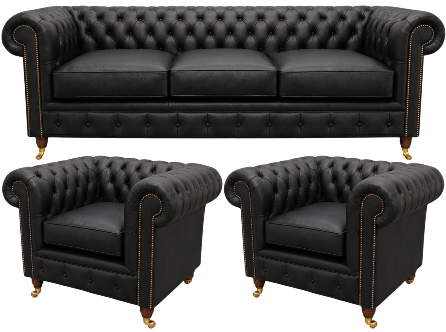 The Dorchester Chesterfield 3 Piece Suite