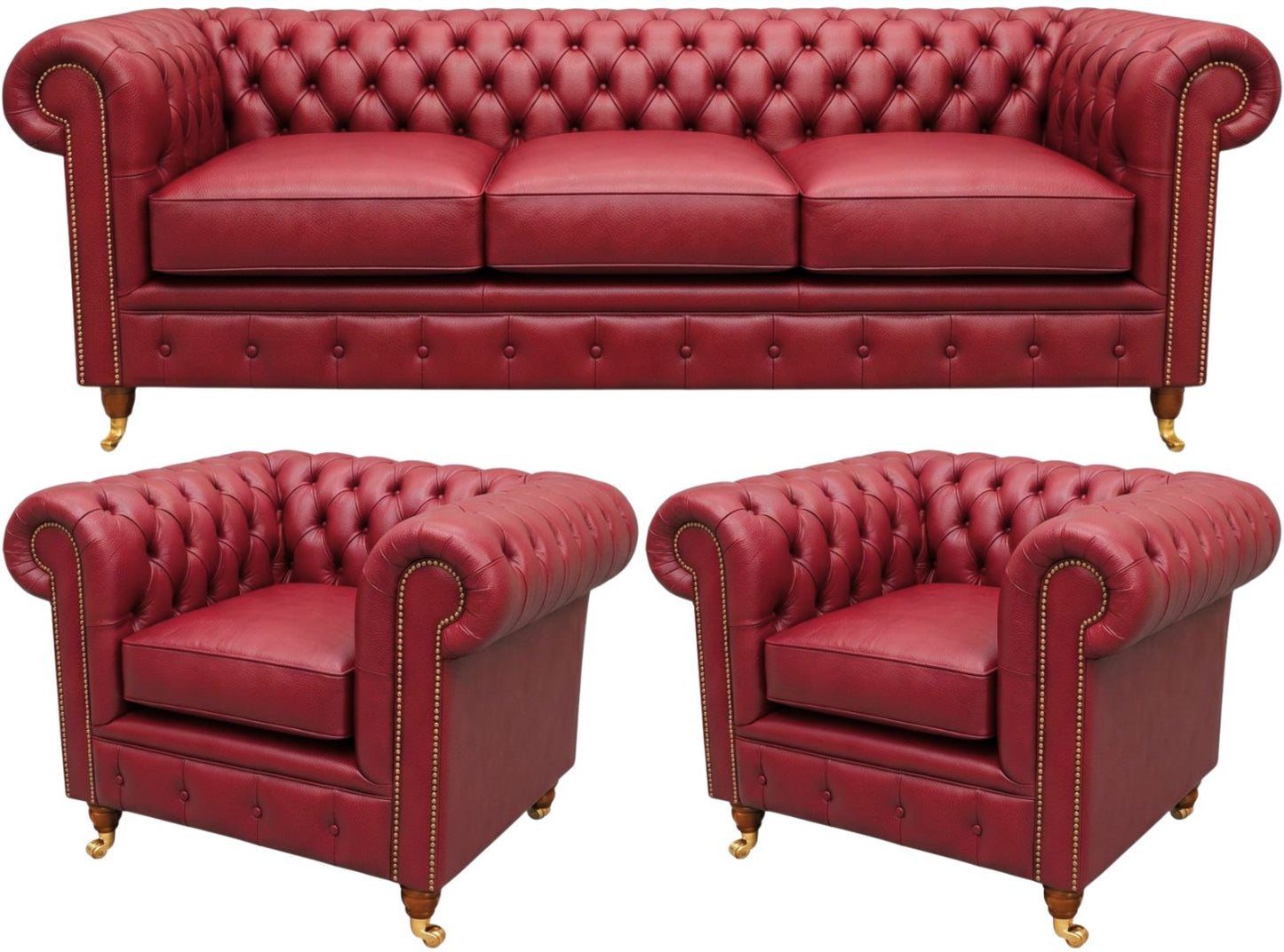 The Dorchester Chesterfield 3 Piece Suite