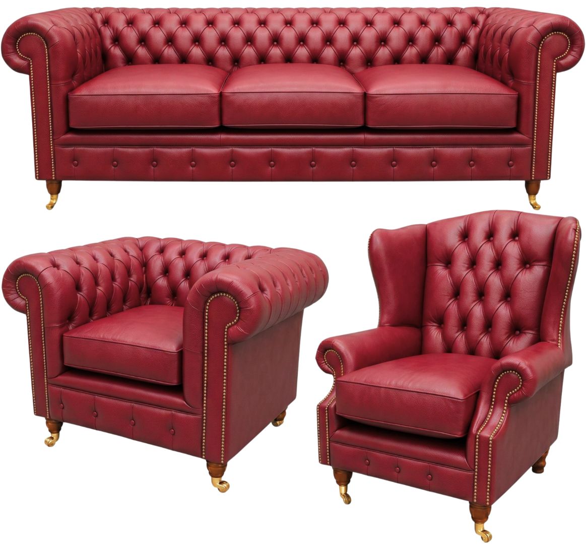 The Dorchester Chesterfield 3 Piece Suite