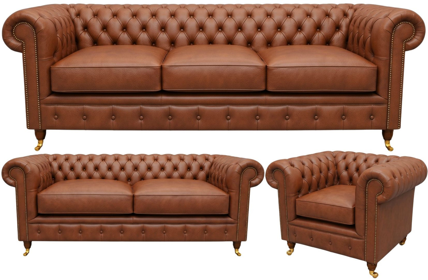 The Dorchester Chesterfield 3 Piece Suite