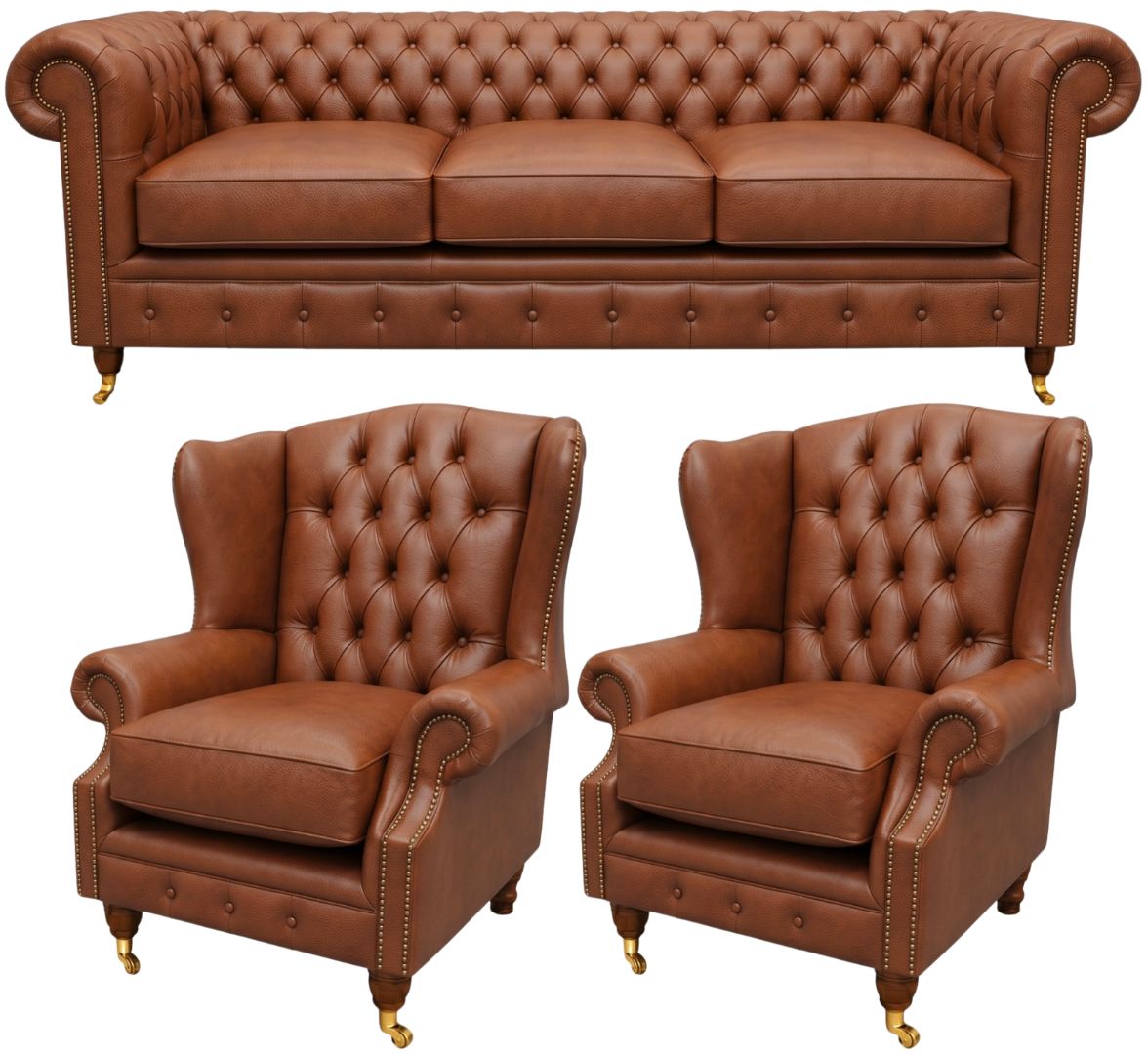 The Dorchester Chesterfield 3 Piece Suite