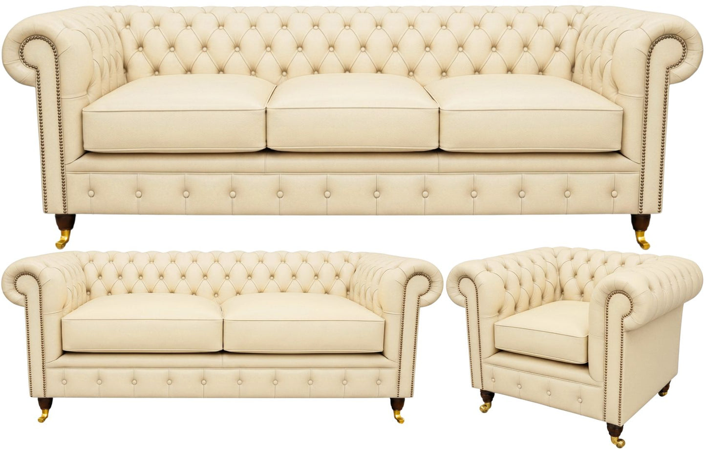 The Dorchester Chesterfield 3 Piece Suite