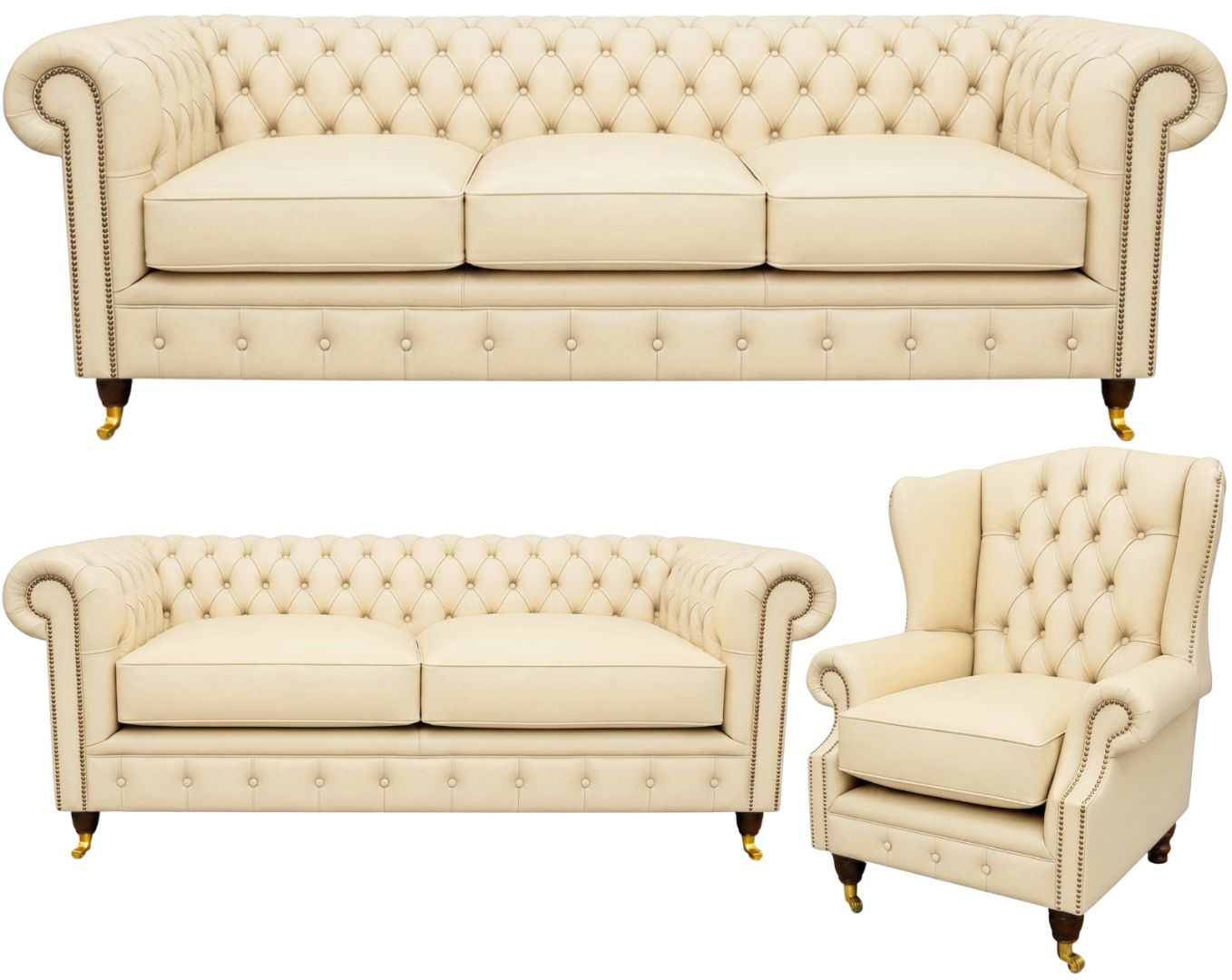 The Dorchester Chesterfield 3 Piece Suite