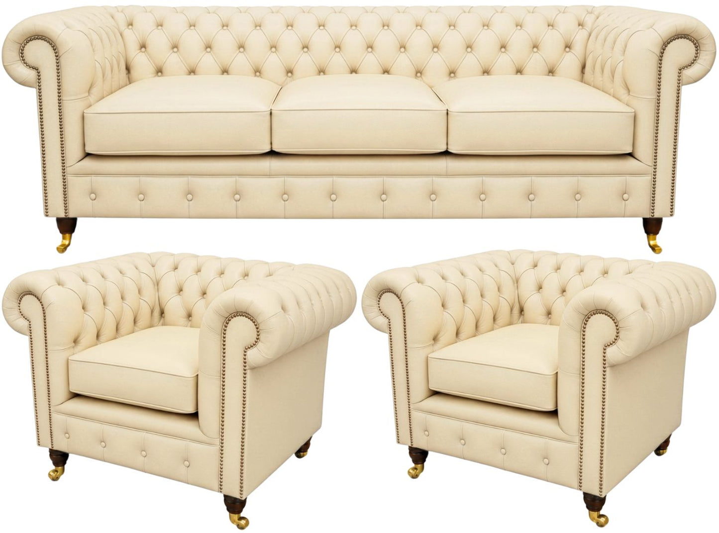 The Dorchester Chesterfield 3 Piece Suite